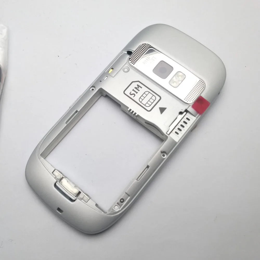 Сменный корпус средней рамки с гибким динамиком Sim для Nokia C7 C7-00 C700+ Инструменты+ отслеживание