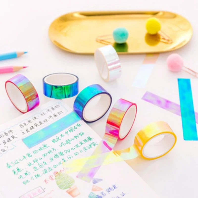 2020 новая мода красочные декоративные клейкие водонепроницаемые ленты DIY