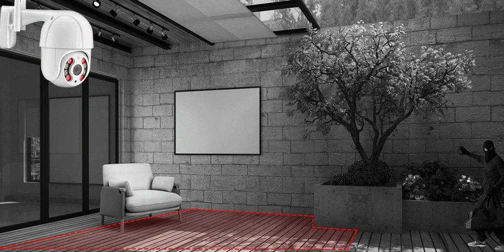 1080P супер мини Wifi PTZ камера 4X цифровой зум DIY сигнализация скорость голоса купольная Wifi камера двухсторонняя аудио Облако Беспроводная IP камера