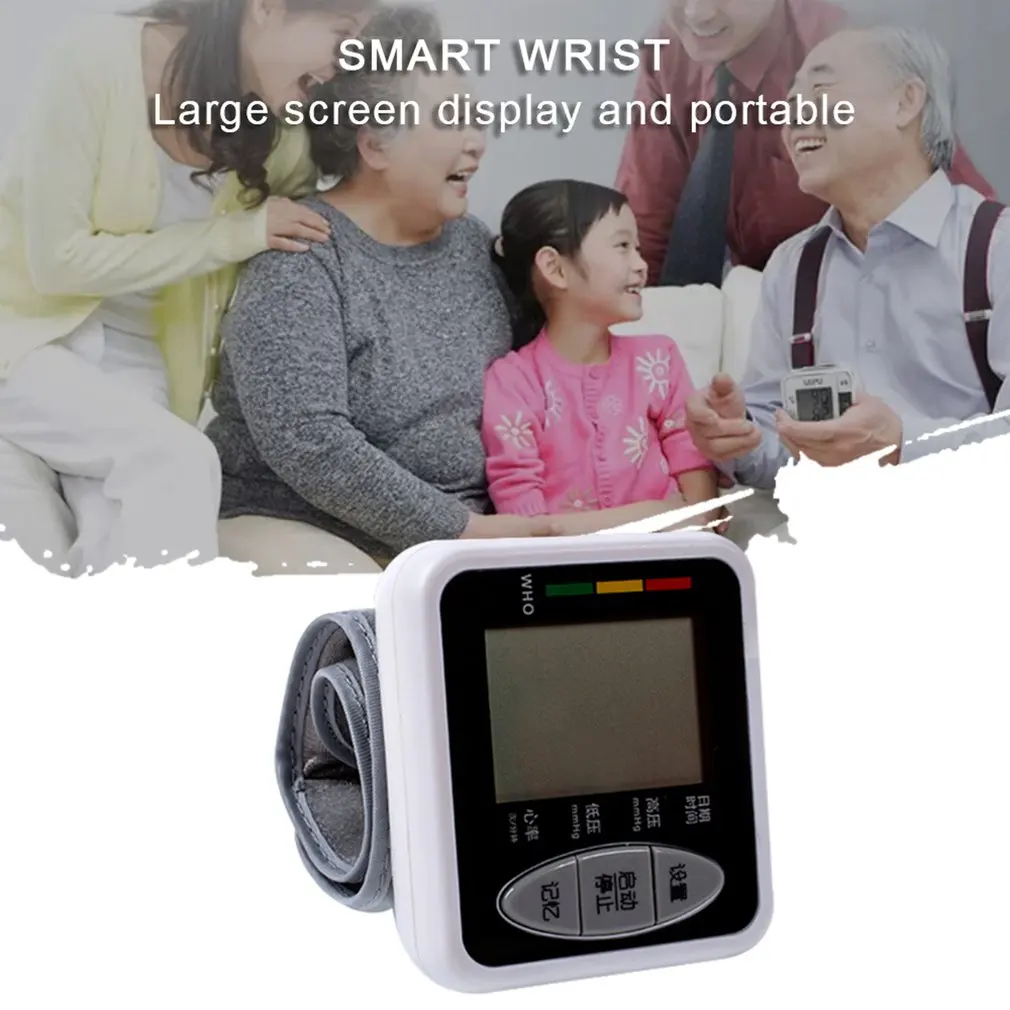 

W02 Home Electronic Hematomanometer Accurate LCD Display Electronic Oscillometric Measurement Hematomanometer