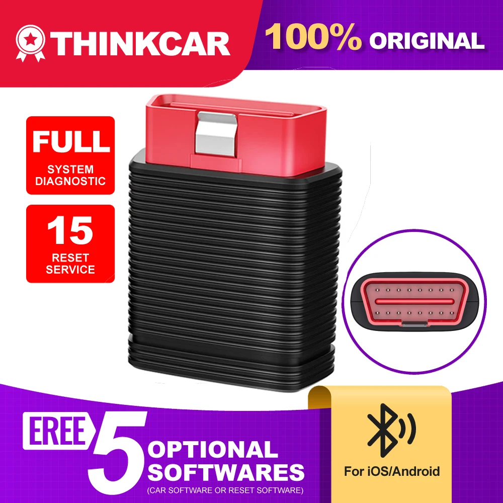OBD 2 Bluetooth автоматический считыватель кодов THINKCAR Pro 15 сброс сервиса