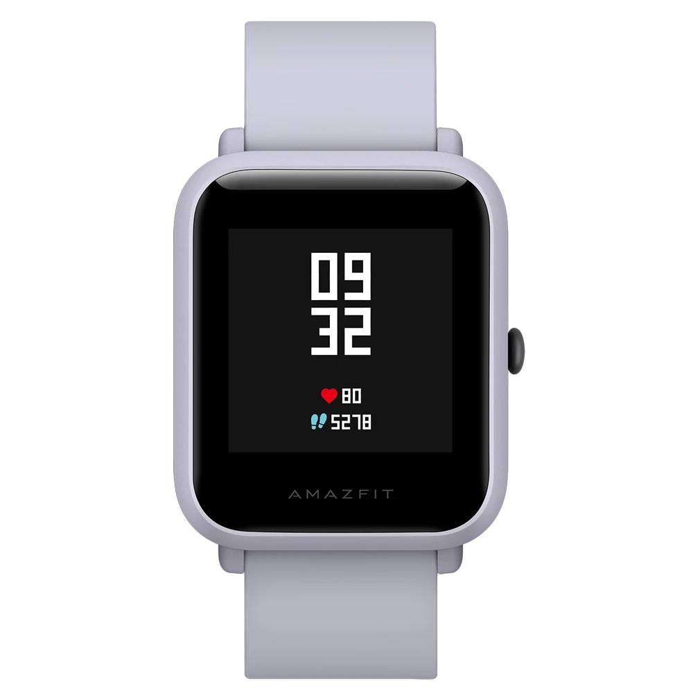 Серый Englise версия Xiaomi Huami Amazfit Bip ультра-легкие 32g спортивные Smartwatch С WiFi Bluetooth gps 45 дней в режиме ожидания Smartwatch - Цвет: Серый