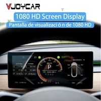 vjoycar digital hud for tesla model 3 performance 2021 on board computer lcd display speed tire pressure monitoring