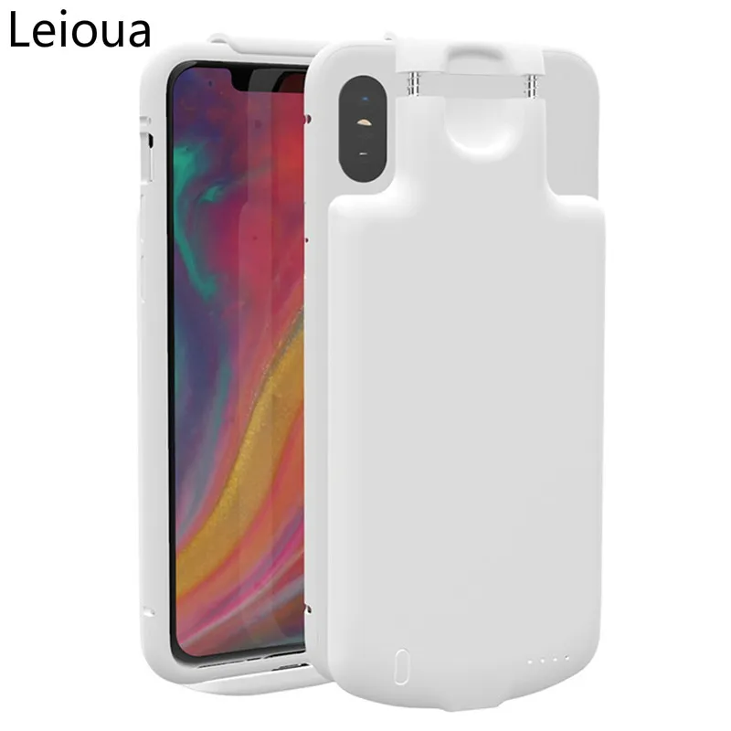 Ультратонкий внешний аккумулятор Leioua 5000 мАч для Xiaomi 5X 6 8 9 xiaomi 6X 8SE 9SE note 7|Чехлы с