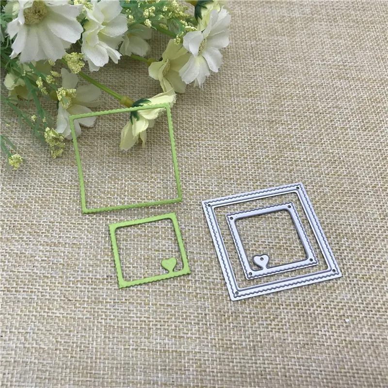 Металлические режущие штампы для скрапбукинга 2 шт. | Дом и сад