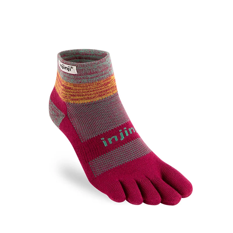 Кроссовки INJINJI с пятью пальцами носки 2019 Нескользящие быстросохнущие теплые для