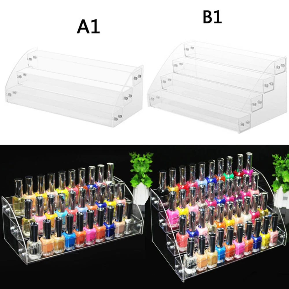 2/5 слойный органайзер для лака ногтей хранения косметики держатель
