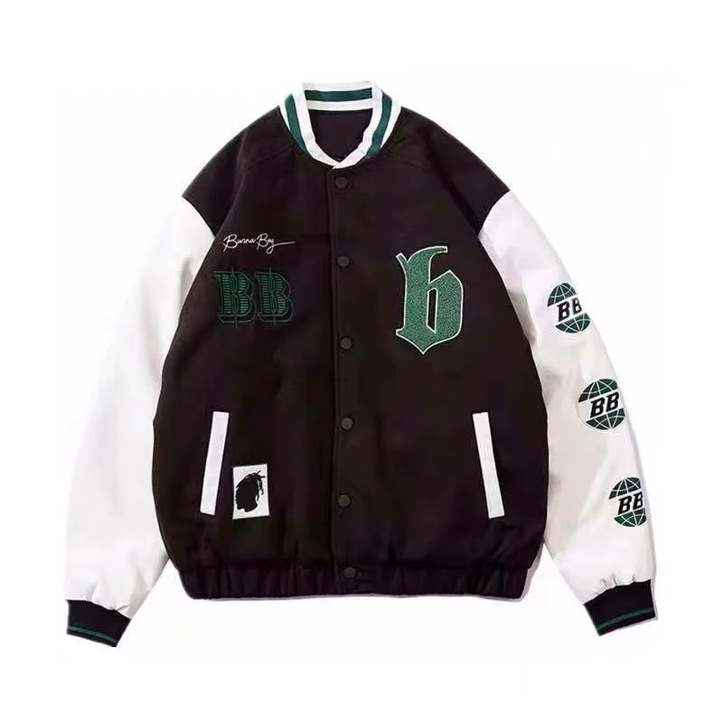 Толстая Женская бейсбольная куртка куртка-бомбер с вышивкой розничная продажа
