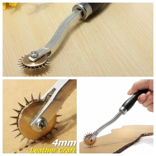 

Stainless Steel Leather Paper Overstitch Wheel Spacer Craft Sewing Tool