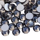 Черный бриллиант SS3, SS4, SS5, SS6, SS10, SS20, SS30, для самостоятельного изготовления Стразы для дизайна ногтей, Блестящие кристаллы, ювелирные изделия, без исправлений, декоративные стразы