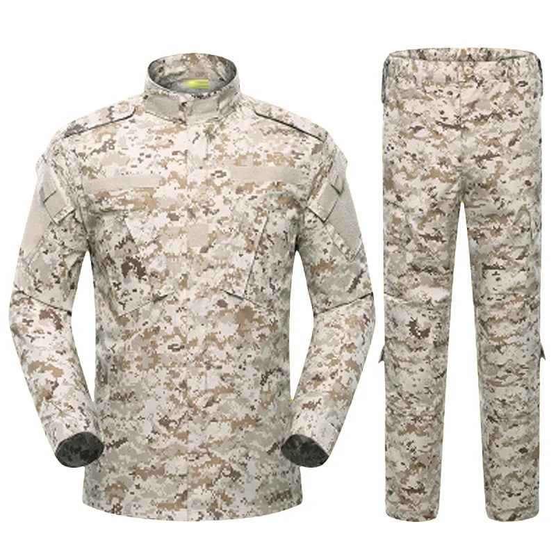 Мужская армейская униформа Тактический Костюм ACU спецназ боевая рубашка
