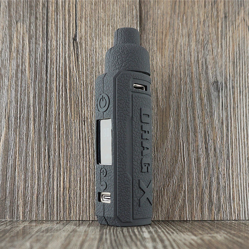 Текстурный чехол для VOOPOO Drag X Pod mod Kit защитный силиконовый вейпа ModShield Wrap gel x 80W | Дом
