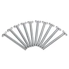 10 шт. m8x100мм Т-гайка раздвижные винты для 30 серий Торцевая дорожка Т-образный деревообрабатывающий инструмент