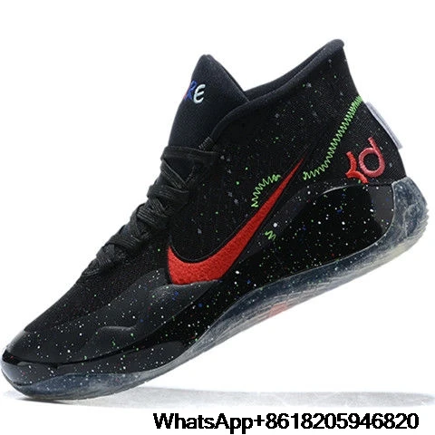 

2020 New KD 12 Basketball Shoes 12s XII Mens Trainers Playoff All Red Triple Black Camouflage Sport Shoes Man Sneaker