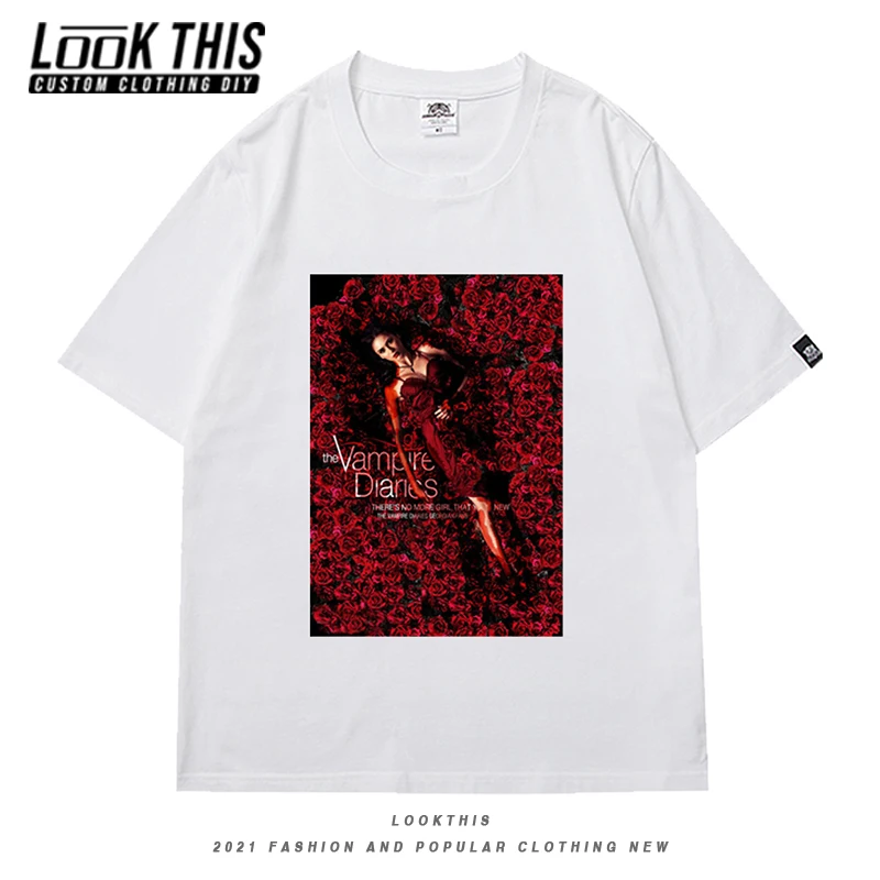 Футболка с дневниками вампира футболка для подростков унисекс мальчиков и
