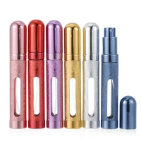 12ml portable mini travel empty perfume bottle atomizer refillable cosmetic spray bottle for women men spray scent aftershave