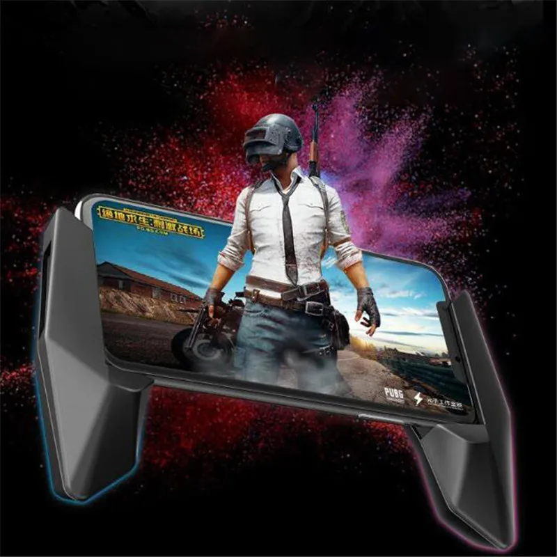 Контроллер PUBG мобильный контроллер триггер стрейч геймпад ручка держатель для IOS Android игровой коврик с 5 шт. анти-пот пальцы