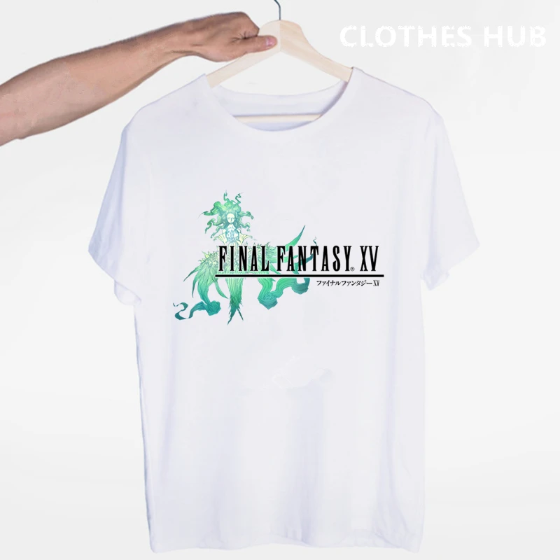 Final fantasy футболки модные мужские и женские Топы футболка с коротким рукавом унисекс футболка