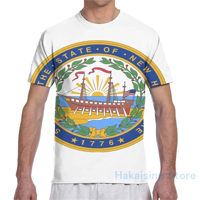 Отличная печать штата Нью-Йорк мужская футболка женская целиком покрытая