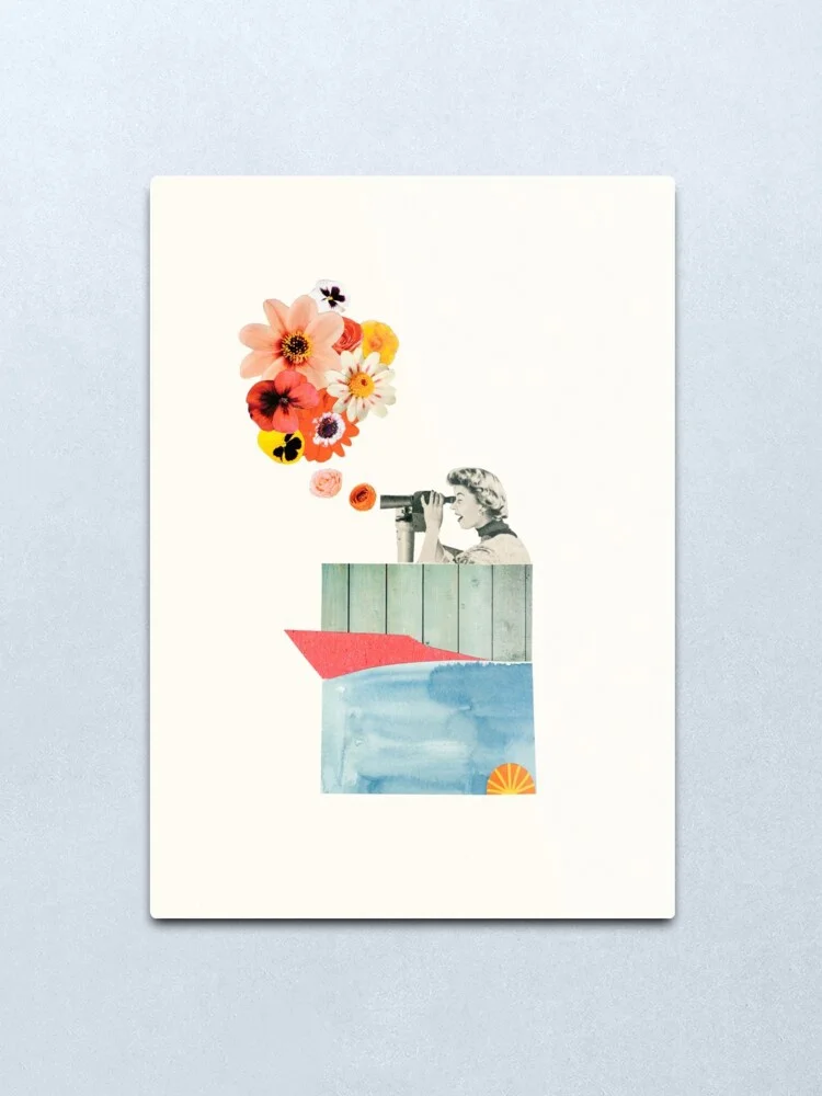 В цветах металлический Печатный жестяной знак бар Домашний Настенный декор