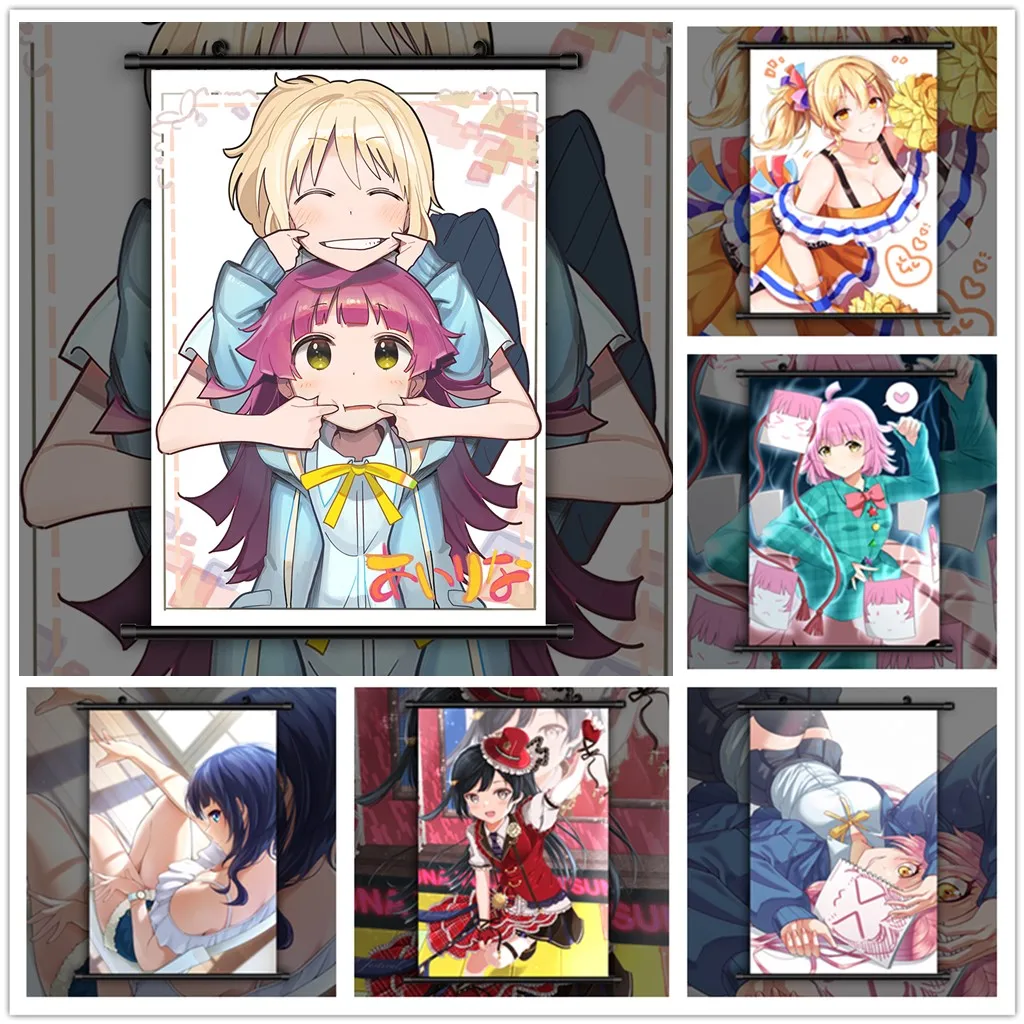 WTQ Love Live! Плакаты nijiguan для старшей школы аниме постеры идола клуба Tenouji Rina Miyashita Ai