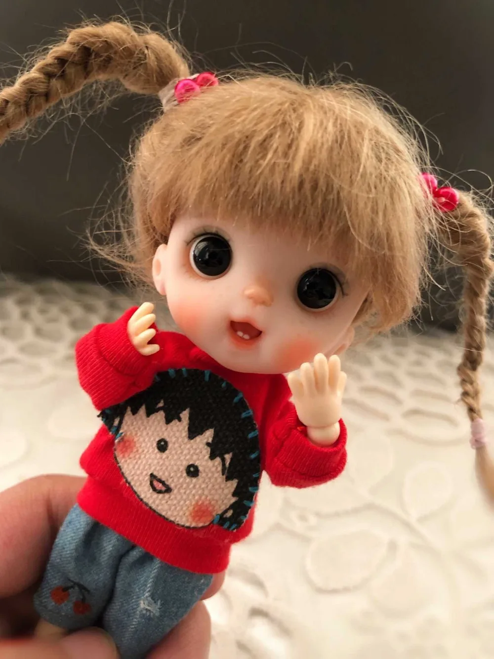 OB11 кукла голова Кастомизация 1/8 BJD куклы OB Полимерная глина