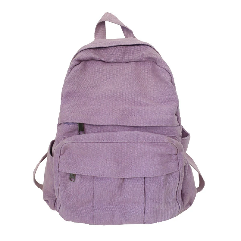 Рюкзак женский Школьный для подростков, Корейская версия, вместительный дорожный ранец для ноутбука, Холщовый для женщин