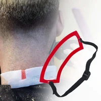 great hair trimming guide soft plastic trim shave hair stencil neck hair template neck hair template