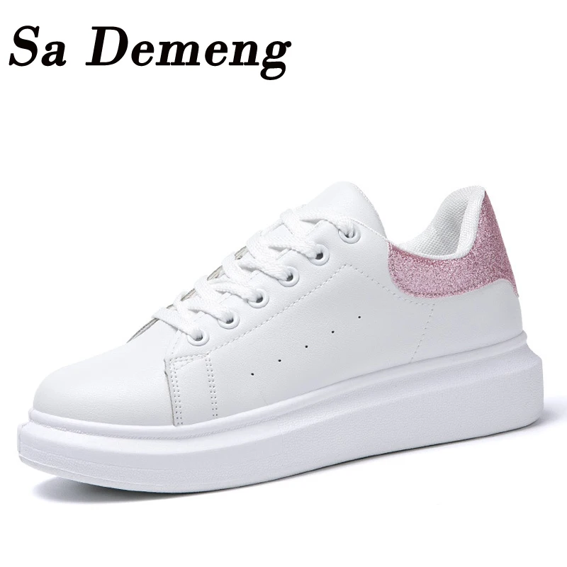 Женская Вулканизированная обувь Новинка Повседневная Классическая однотонная