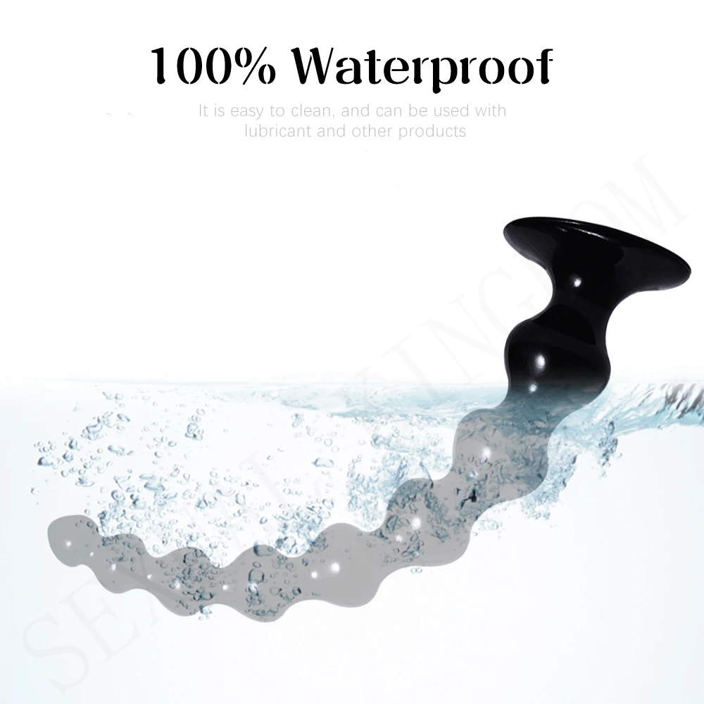 Супер длинный тянуть шарики Анальная пробка мощной присоской силиконовый