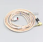 LN006715 16 Core с серебряным покрытием OCC смешанные кабель наушников для Audio-Technica ATH-IM50 IM70 ath-IM01 ath-IM02 ath-IM03 ath-IM04