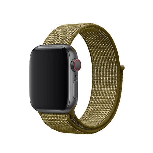21 Спортивные петли для наручных часов Apple watch, версии 5 4 44 мм 40 мм, ремешок 42 мм, 38 мм, версия наручных часов Iwatch серии 5/4/3/2/1 двухслойного тканого нейлона браслет ремень - Цвет ремешка: 21