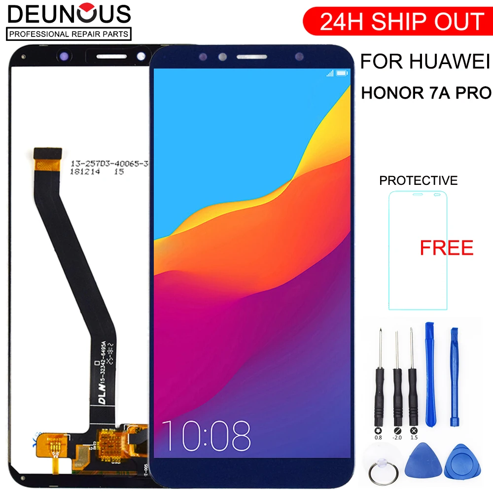 Дисплей с тачскрином GRF&ampWENO для Huawei Honor 7A Pro