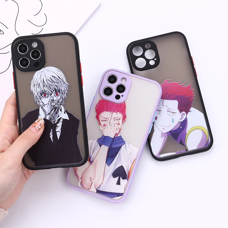 Хисока аниме Hunter X для Apple iPhone 11 12 Pro Max mini 7 8 6 6S Plus XR XS Макс 5 5S SE противоударный