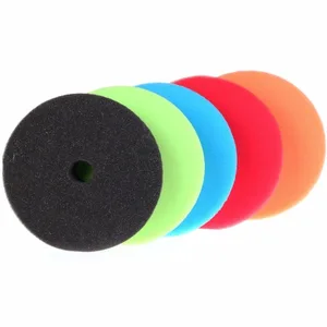 5 шт.компл., Полировочная губка 67 дюйма 150175 мм с насадкой для дрели, устранения царапин, для автомобиля, лодки