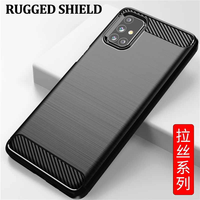 

For Samsung Galaxy M31S Case Soft Silicone For Samsung M31S M21 A41 A31 A21S Case Armor Cover Rubber Cover For Galaxy M31S Case