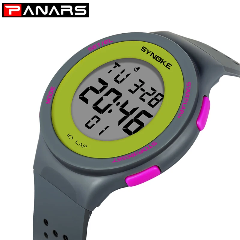 Часы наручные PANARS мужские/женские цифровые модные роскошные спортивные