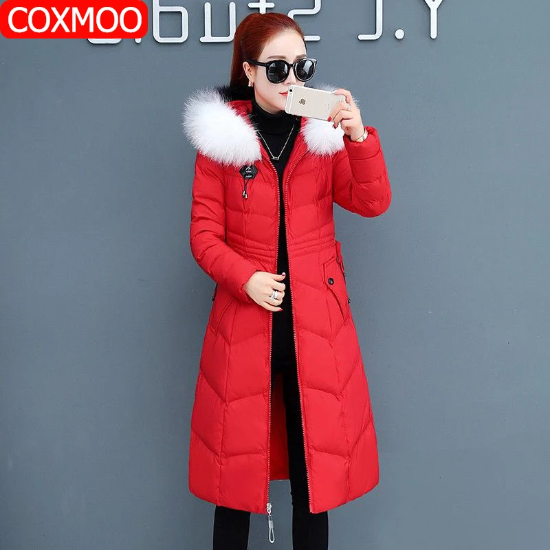 COXMOO 2020 зимняя женская одежда пуховик женские пальто пузырь зимние стеганые