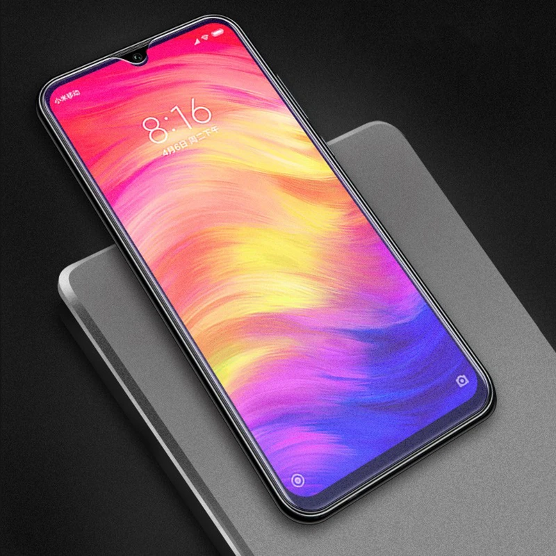 Матовое закаленное стекло с полным покрытием для XiaoMi Redmi 7 7A 9H защитная пленка