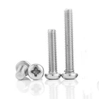 Болты крестовые M2 M2.5 M3 M4 ISO7045 DIN7985 GB818 304 из нержавеющей стали, 50 шт.
