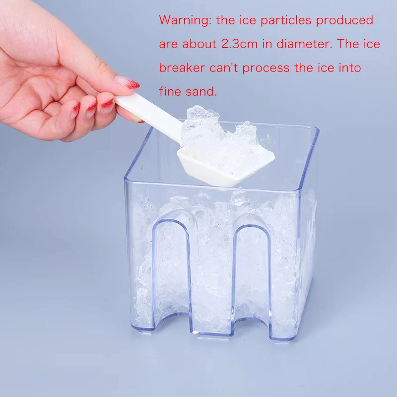 Ручная дробилка для льда Bar Soul измельчитель ледяной блок ломающиеся частицы Mojito