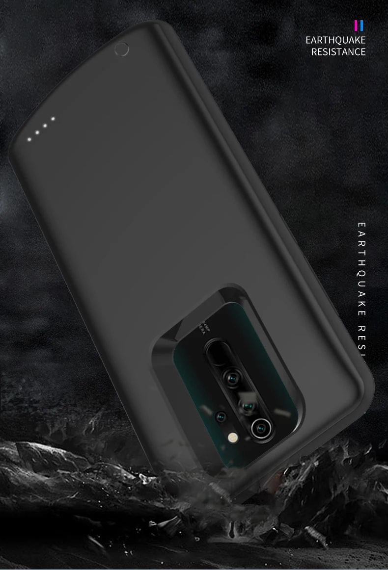 Redmi Note8 Pro 5000 мАч тонкий противоударный чехол для зарядного устройства Xiaomi Note 8