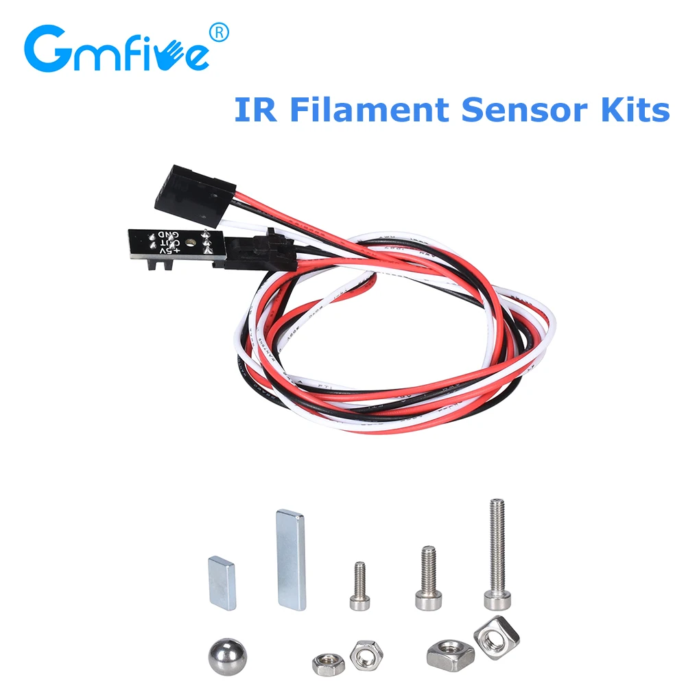 

GmFive IR Filament Sensor Kits Mk2.5/Mk3 To Mk2.5s/Mk3s Detect Stuck Filament Sensor For Prusa i3 MK3 3D Printer Parts Upgrade