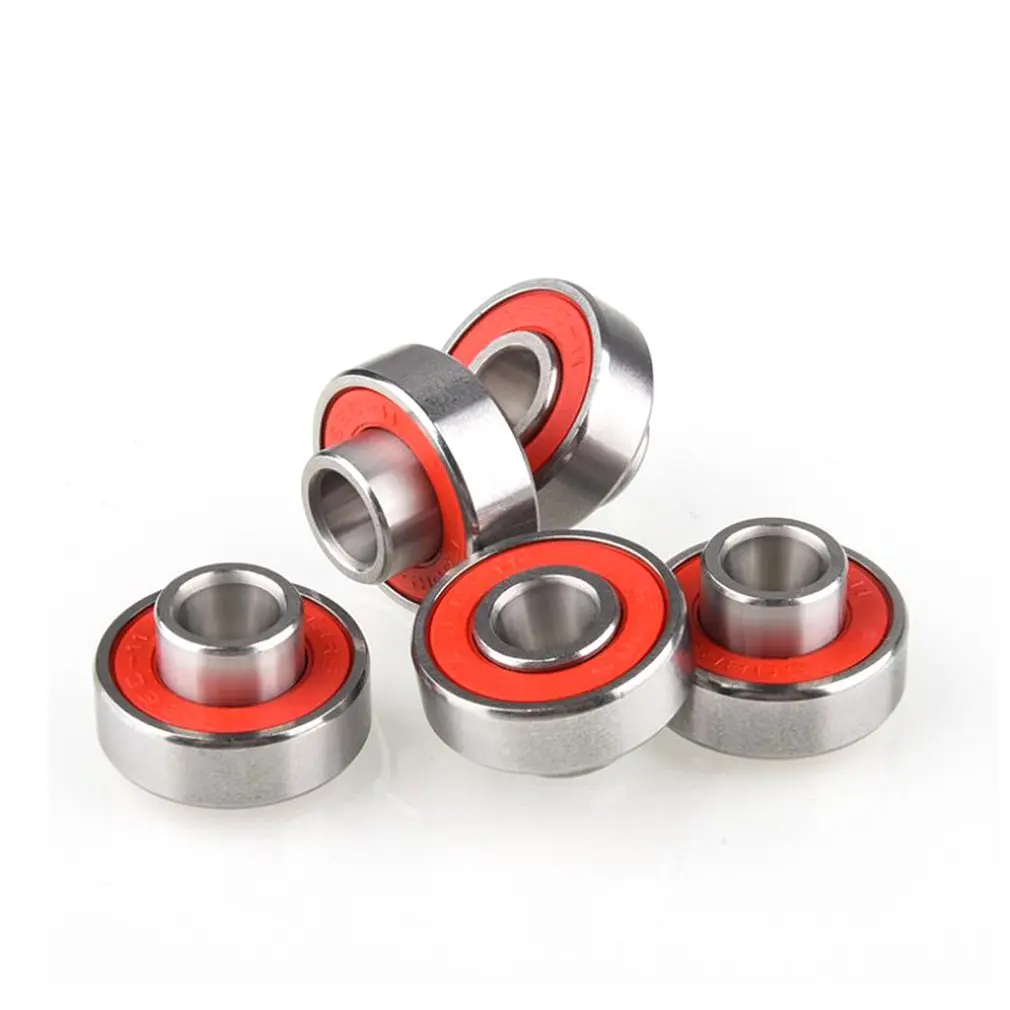 

10 шт., высокоскоростные подшипники 608-2RS для лонгбордов