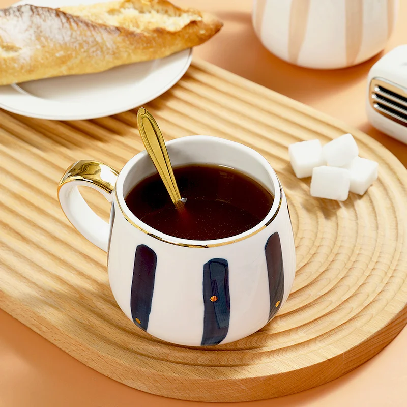 Персонализированная керамическая кофейная кружка творческая большая емкость