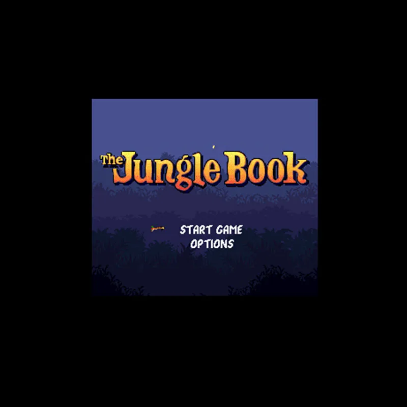 Jungle Book США Версия 16 бит большая серая игровая карта для игроков NTSC|Картриджи| |
