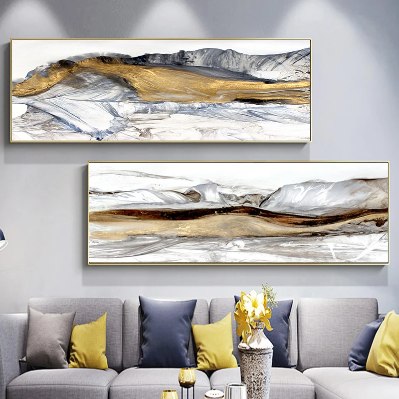 Современная Абстрактная живопись постеры с масляной живописью и декоративное