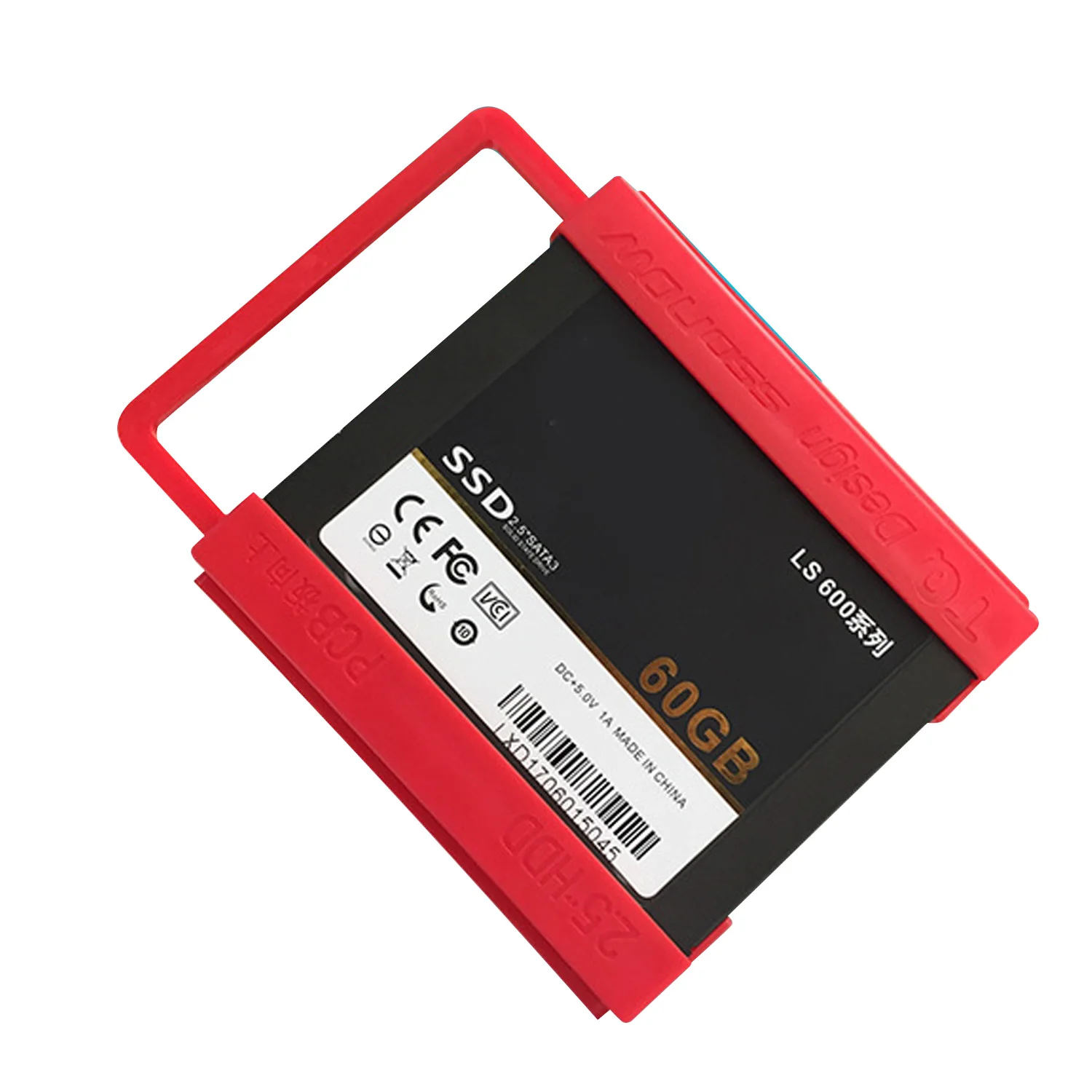 Bevigac Монтажный кронштейн для жесткого диска с 2 5 дюймовым до 3 пластиковым SSD HDD