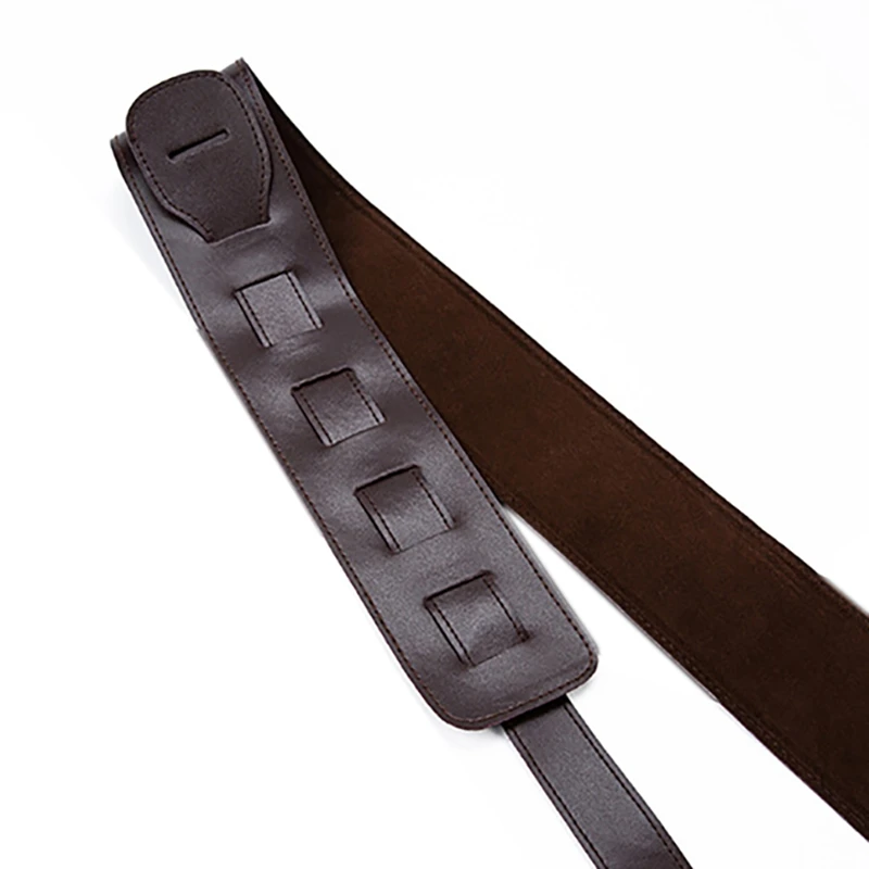 

Premium Full Leather Guitar Strap Electric Guitar Strap Bass Strap Leather Strap Musical Instrument Accessories