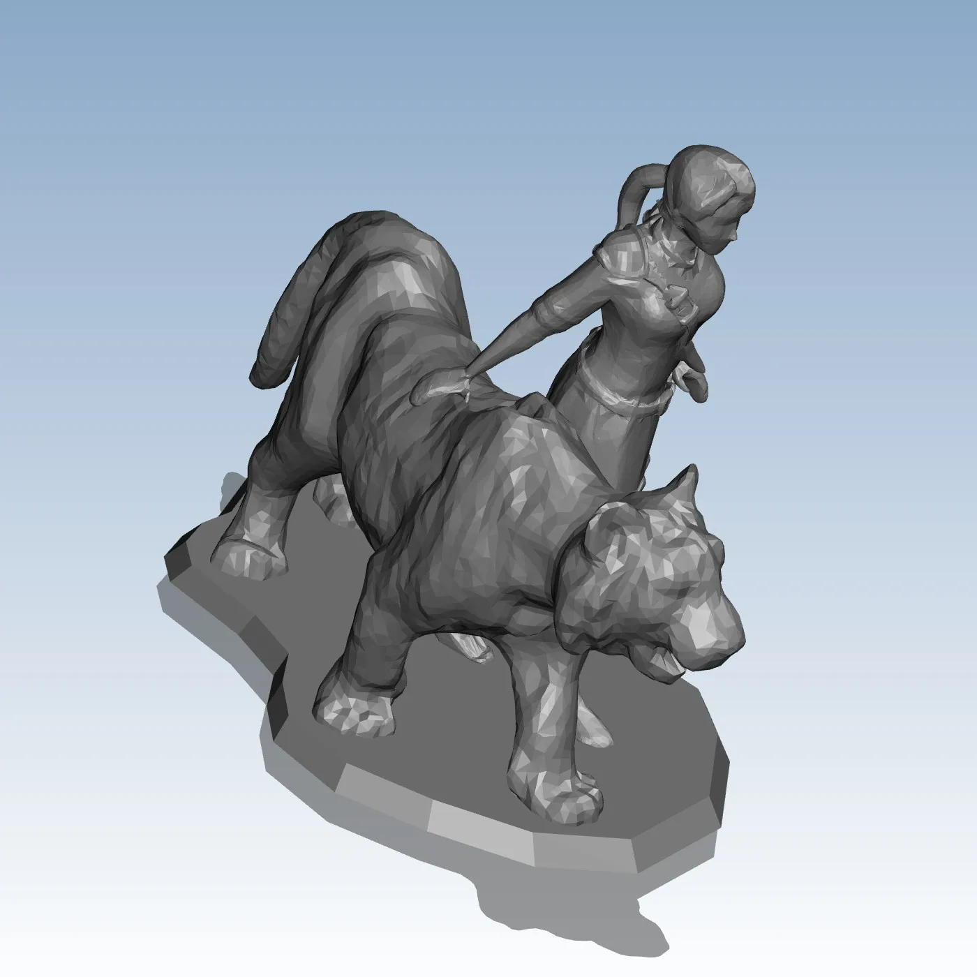 

Female Knight Custom order highqualityhighprecision digital models 3D printing service Funny Toys ST6167